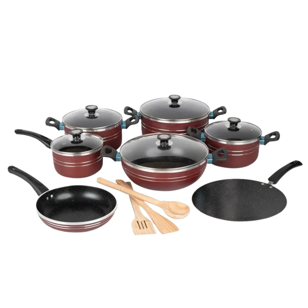 Forging Polka Bakelit Set 15 Pcs