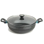 Non Stick Wok Glass Lid