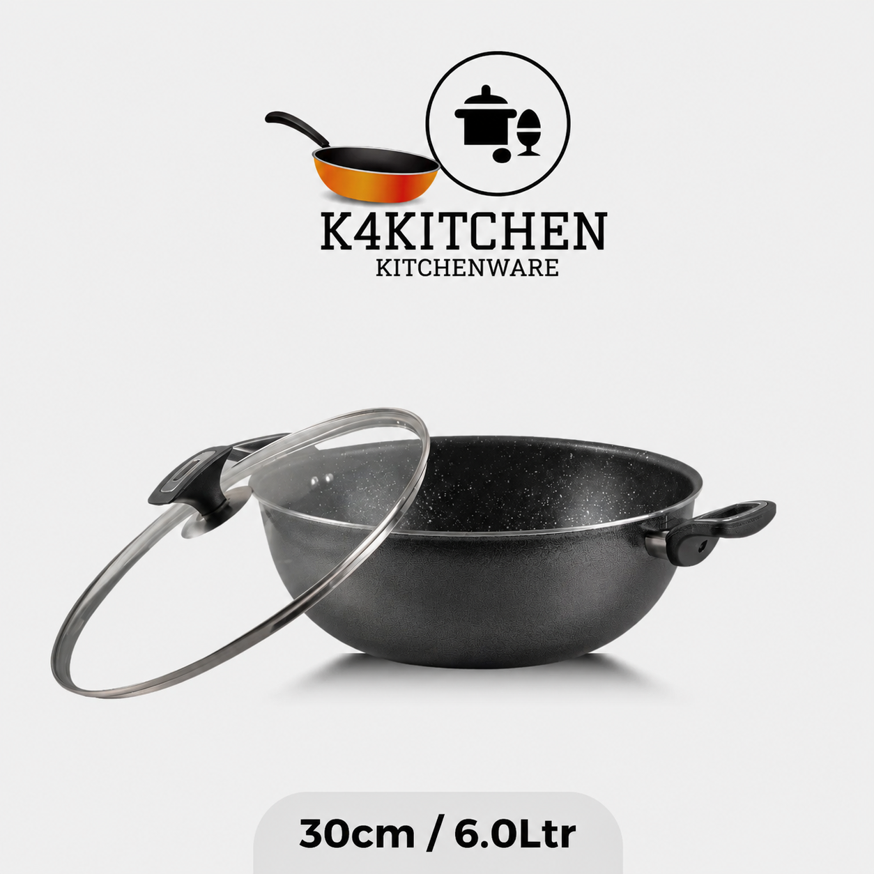 Decor Nonstick Cookware Set 18 Pieces