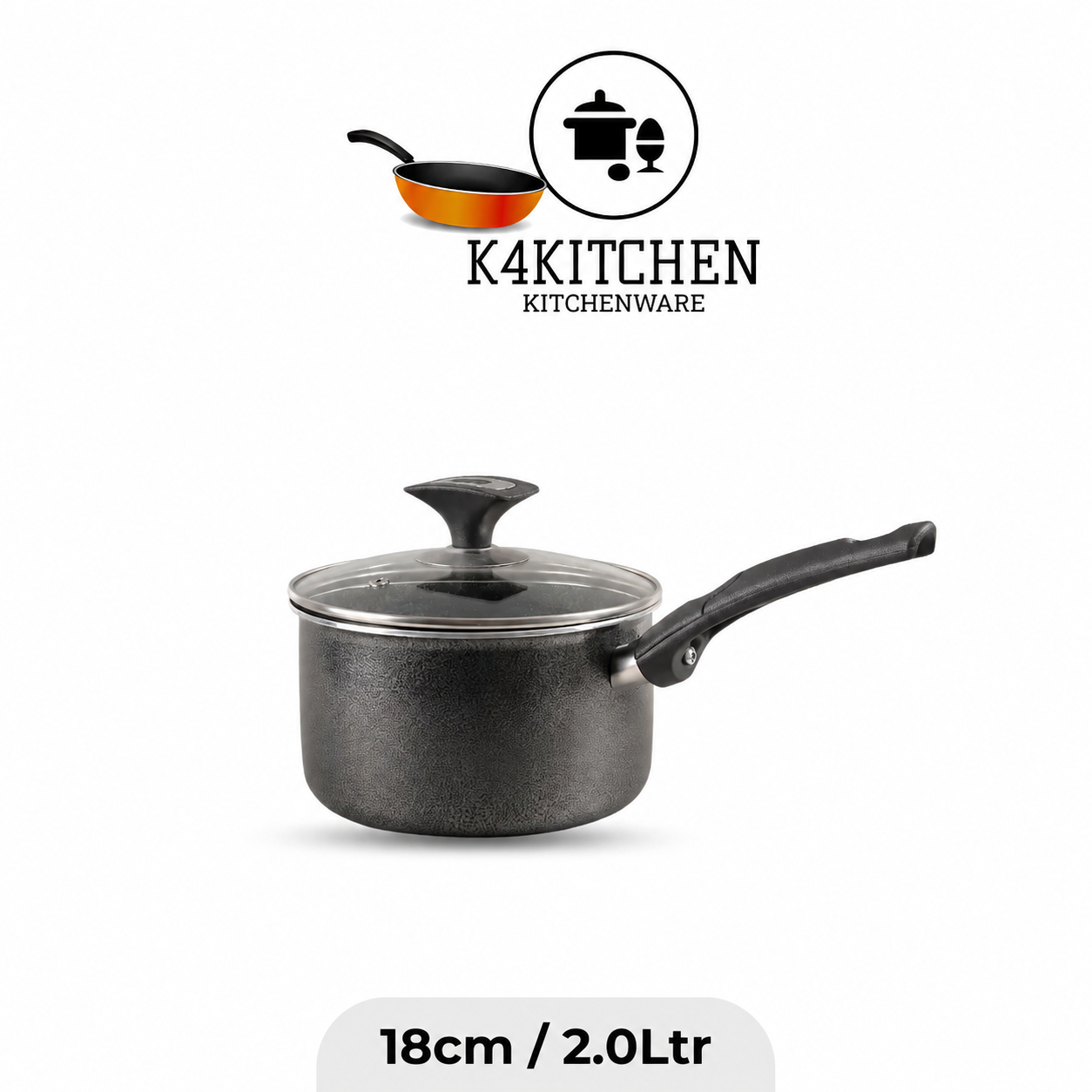 Decor Nonstick Cookware Set 18 Pieces