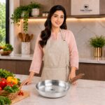 Premium Stainless Steel Frying Pan
