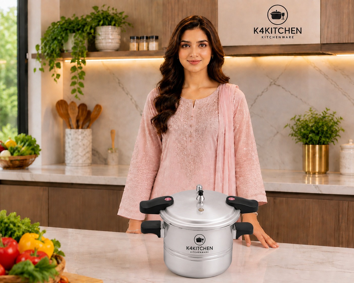 Premium Aluminum Pressure Cooker